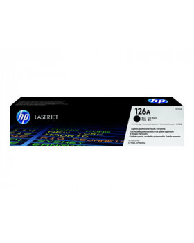 HP 126A - Negro - original - LaserJet - cartucho de tóner (CE310A) - para Color LaserJet Pro CP1025; LaserJet Pro MFP M175; TopShot LaserJet Pro M275