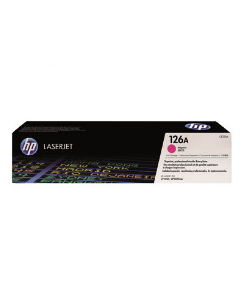 HP 126A - Magenta - original - LaserJet - cartucho de tóner (CE313A) - para Color LaserJet Pro CP1025; LaserJet Pro MFP M175; TopShot LaserJet Pro M275